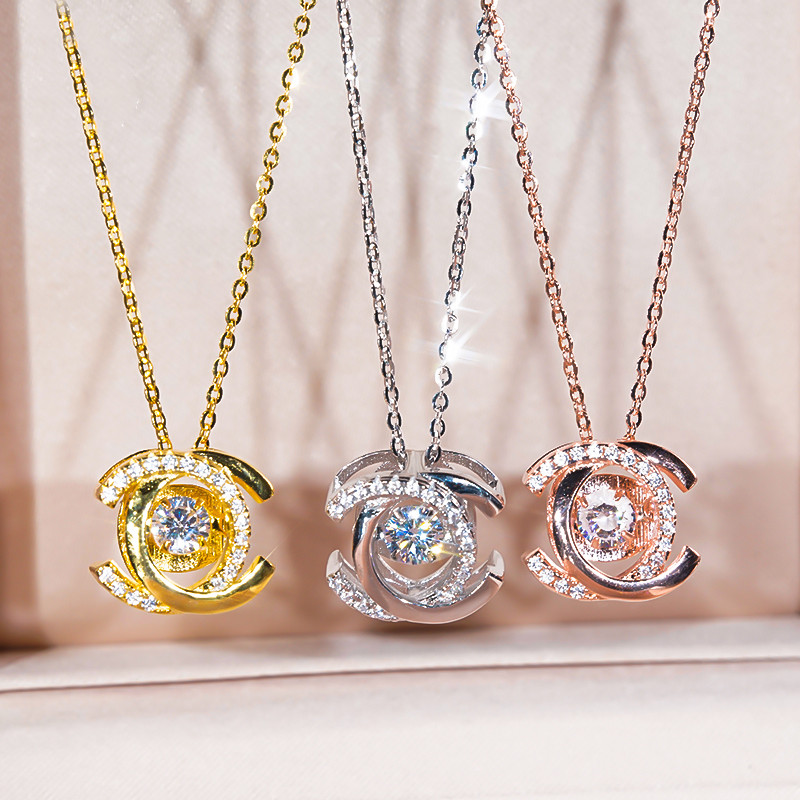 pringxy女灵动项链双C项链