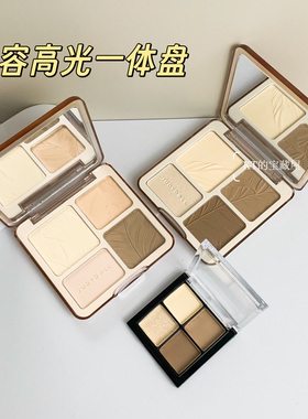 橘朵高光修容一体盘小样0102修容