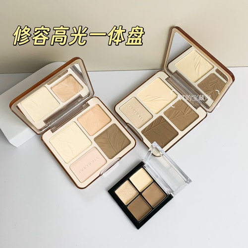 橘朵高光修容一体盘小样0102修容