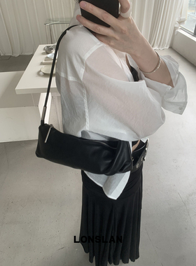 Lonslan BAG 2025  NEW   法棍软皮简约高级感时尚腋下包