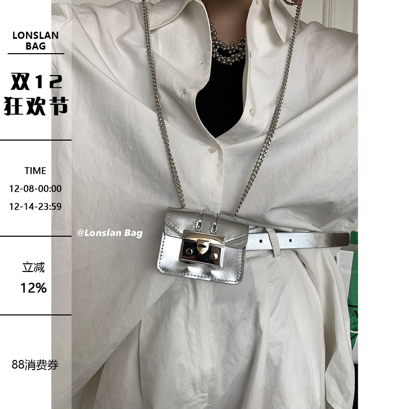 单肩包青年拉链横款欧美