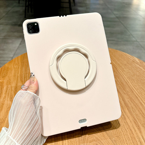 【360°旋转支架】iPad硅胶软壳