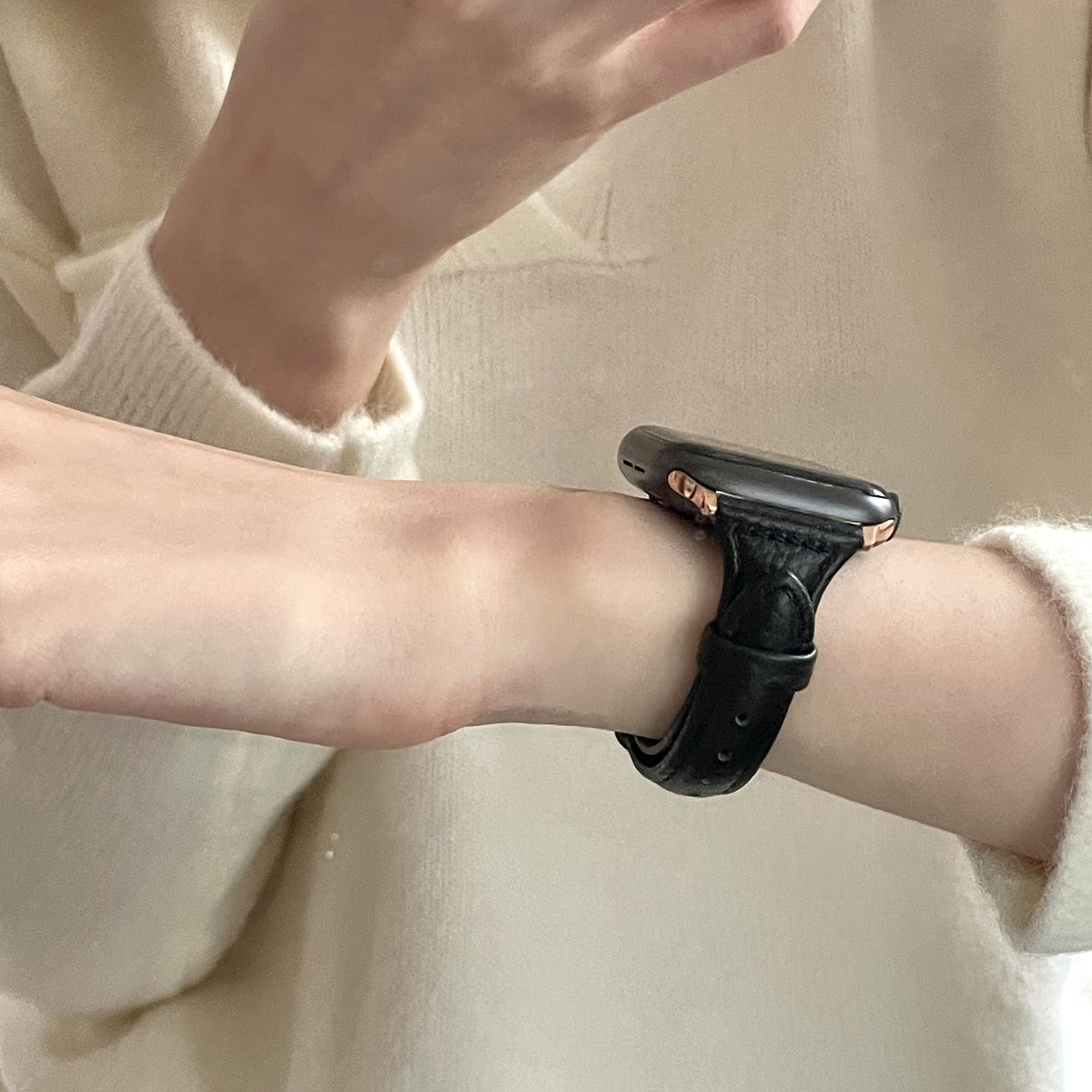 AppleWatch小蛮腰荔枝纹表带