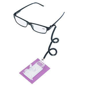 便民老花镜固定柜台公用防丢耐用