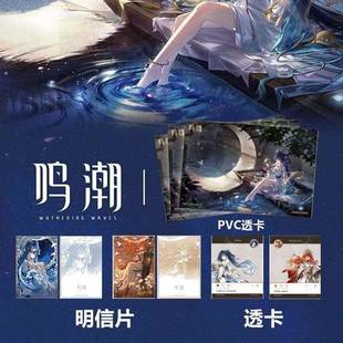 鸣潮永庆坊线下快闪店周边打卡拍照pvc透卡收藏限定款 送朋友纪念