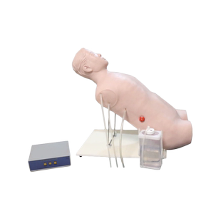 医训YX/CK818胸腔闭式引流术训练模型机械呼吸装置气胸及液脓胸闭式引流术护理示教人体模型胸腔穿刺术训练