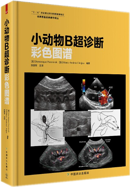 小动物B超诊断彩色图谱 熊慧军主译 犬猫B超 犬猫超声 小动物超声诊断 书籍/杂志/报纸 畜牧/养殖 原图主图