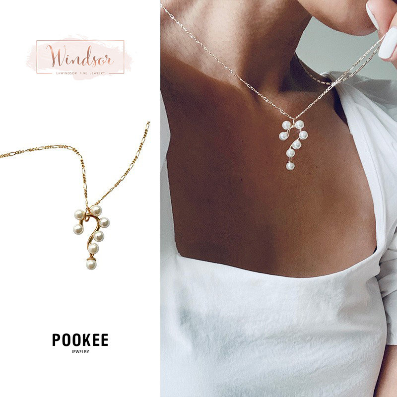 lhwindsor温莎珠宝 好奇小姐项链金色复古可爱少女饰品首饰原创