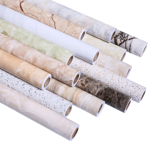 吧台贴纸翻新装饰改色防水贴桌面前台收银台仿大理石加厚贴纸自粘