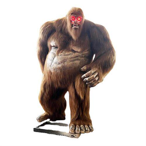 超大可动电机远古巨人原始人怪兽人仿真模型户外景区雕塑摆件