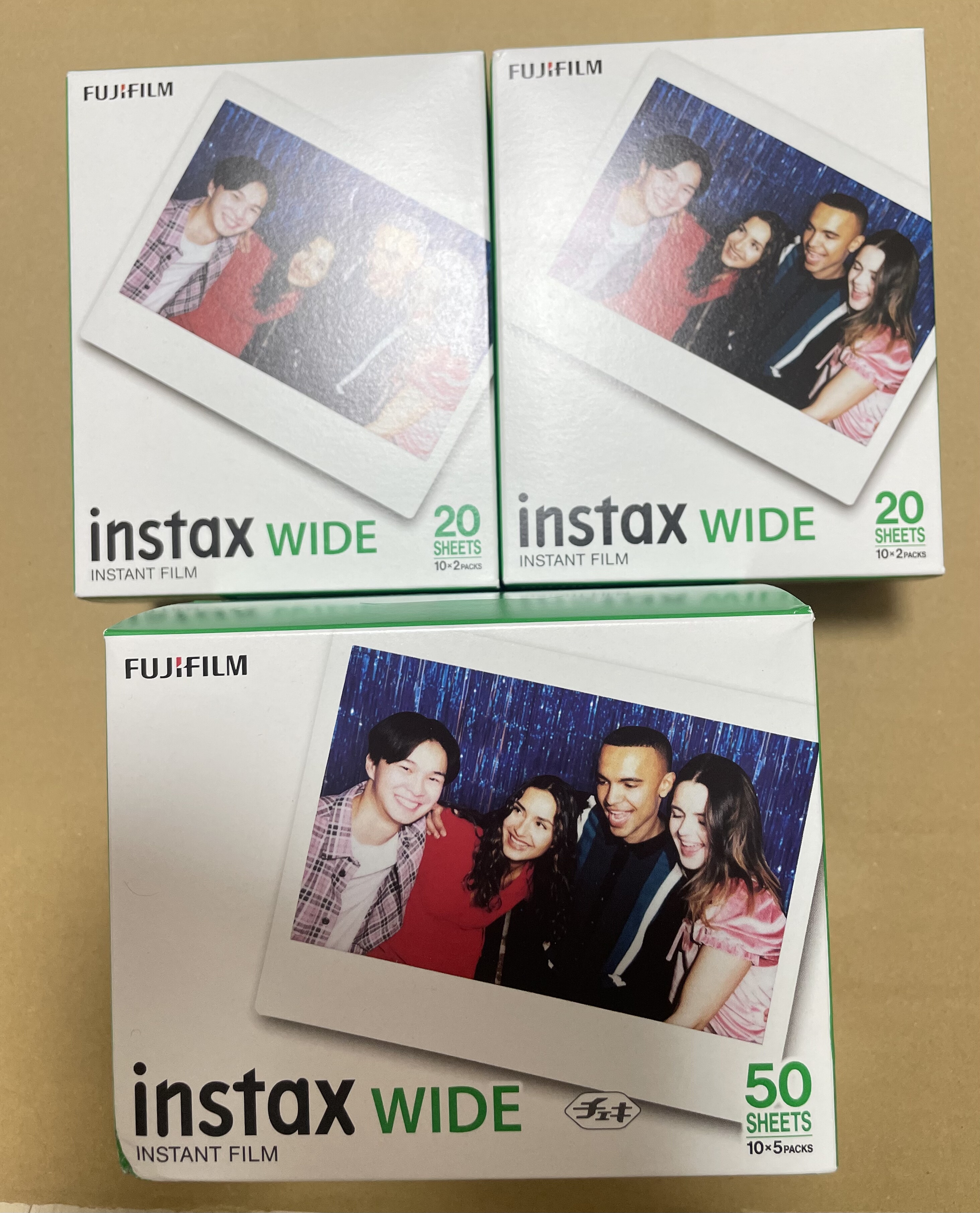 【日本直邮】富士wide相纸 40张/，90张发货