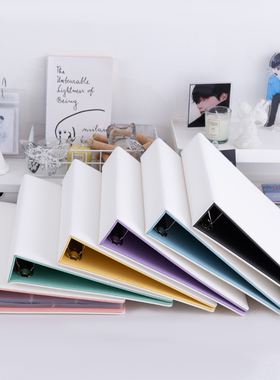 追星收纳a4九宫格卡册外壳内页哪咤卡片小卡明信片收纳册9宫格活页封面定制方卡6寸生写高颜值ins风