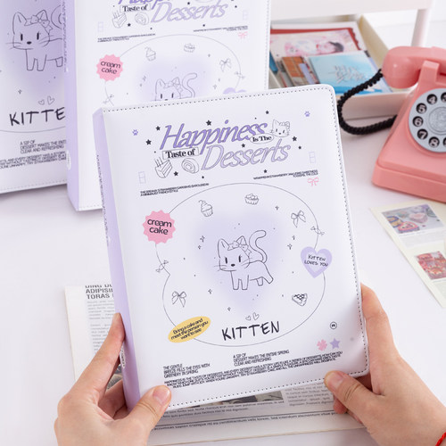 甜品小猫卡册追星收纳
