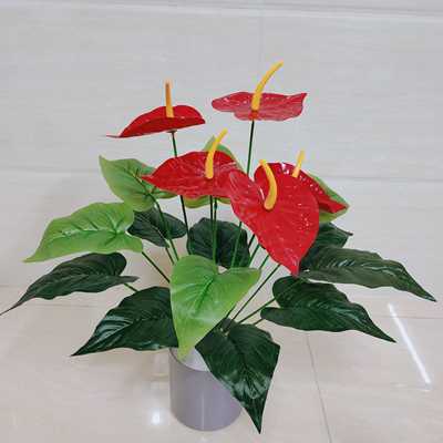 客厅绿植摆件室内塑料盆栽假花