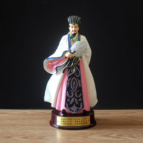 三国人物诸葛亮中式风雕塑摆件