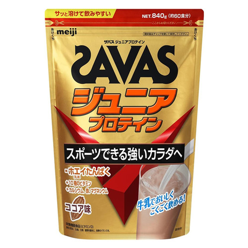 明治SAVAS儿童乳清蛋白可可味