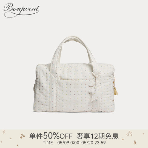 Bonpoint童装春夏儿童印花手提包包