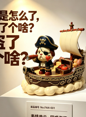 好特别的海盗船音乐盒生日礼物