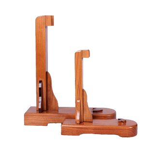 桃木立式支架适合桃木剑打神鞭文昌笔戒尺摆件木雕配件剑架笔架