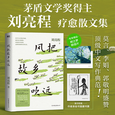 风把故乡吹远：低能量人群的心灵解压之书！中文写作典范疗愈散文集