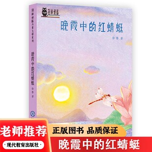 荆棘奶酪文学 晚霞中的红蜻蜓 徐鲁著 童年怀旧亲子共读的暖心故事8-9-12岁儿童文学读物 三四五六年级小学生课外阅读书籍现代教育