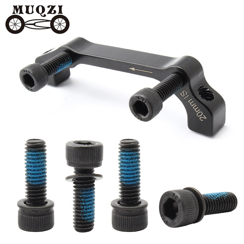 MUQZI山地自行车M6*35 M6*18钢螺丝碟刹固定A柱转换座碟片螺丝