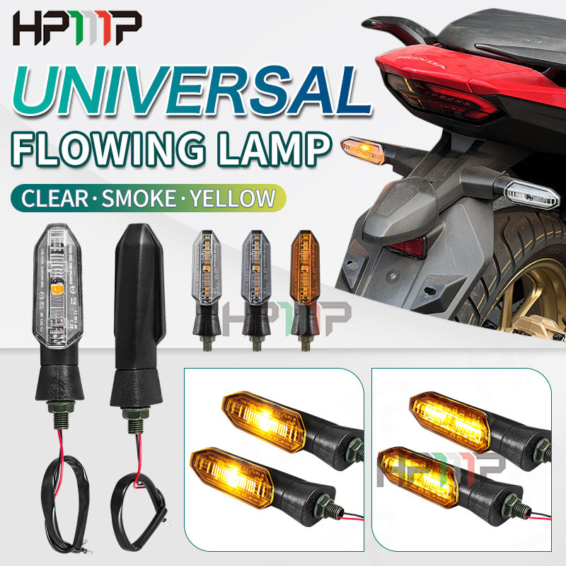 适用于摩托车LED流水转向灯日行灯转向灯通用车型改装专供外销