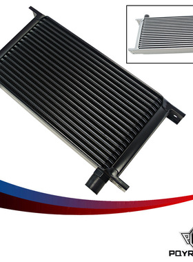 跨境改装汽配AN10英式汽车燃油系统冷却器19层黑色