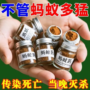 蚂蚁药出租屋家用室内农用驱赶红色无毒强效灭蚁药厨房蚂蚁克星