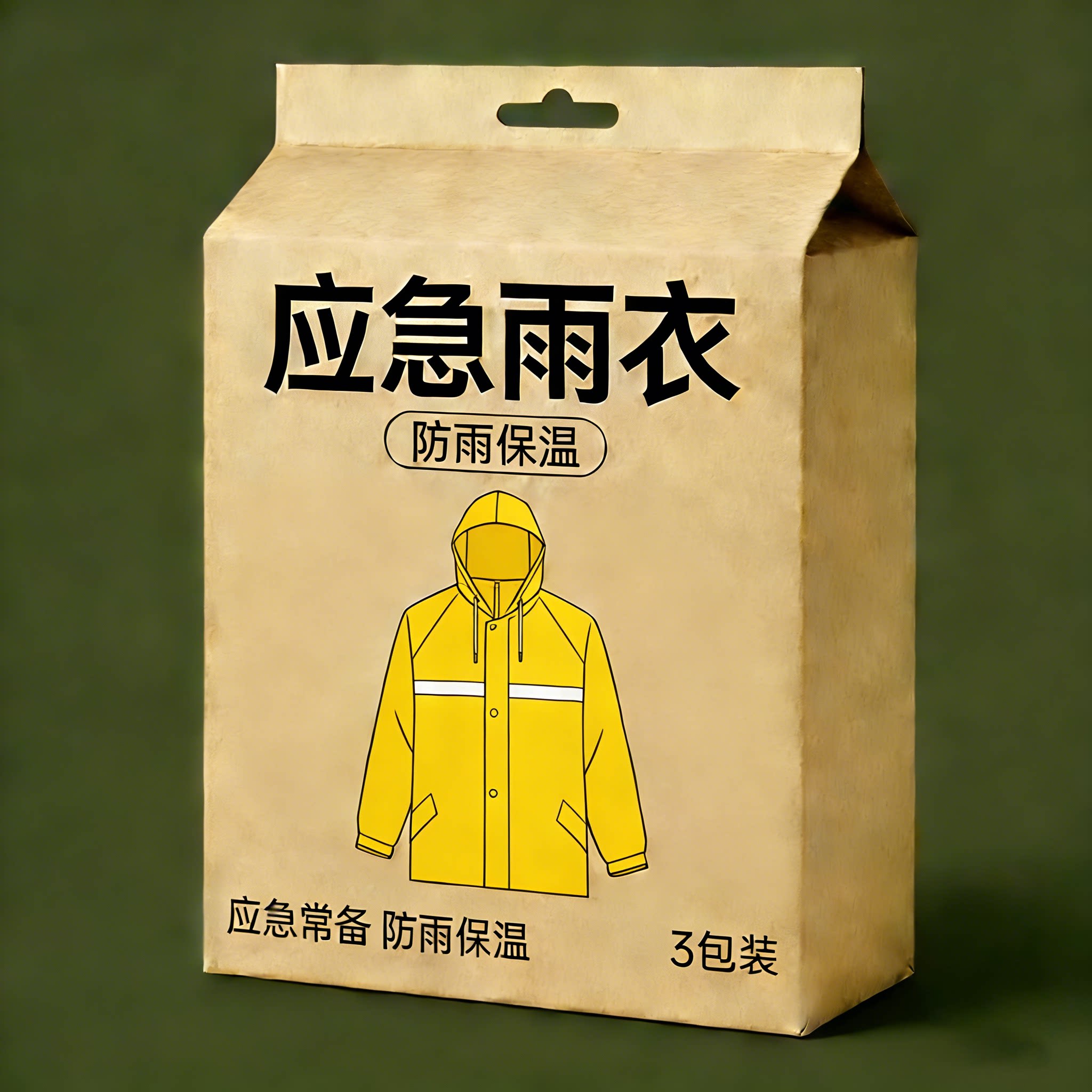 野外防寒保暖急救毯雨衣便携pe铝膜应急雨披户外保温家用应急雨披