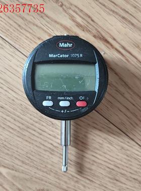 Mahr MarCator1075R千分表功能正常,显示淡,(议价)