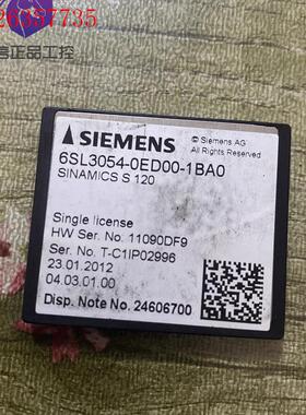 西门子S120 CF卡无性能扩展许可证V4.3 6SL305(议价)