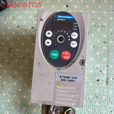 施耐德ATV31H075M2A 0.75KW变频器,拆机功能(议价)