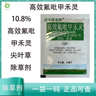 10.8高效氟吡甲禾灵除草剂禾本科杂草除草剂