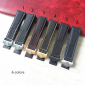 22mm代用TAG Heuer泰格豪雅尼龙手表带豪雅竞潜卡莱拉F1系列真皮