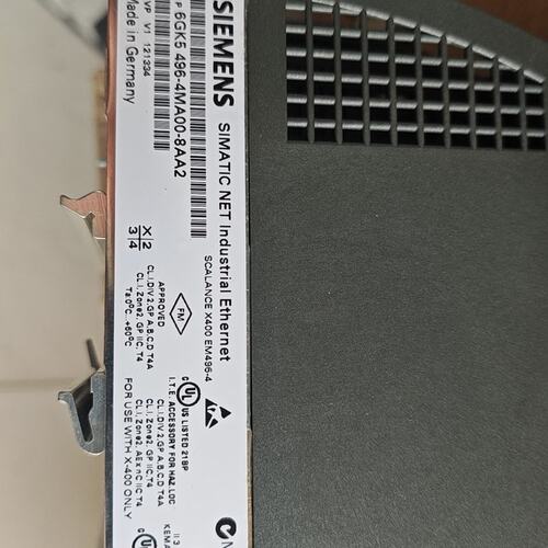 可维修工业以太网模块 6GK5 496-4MA00-8AA2议价