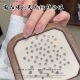 美甲钻超闪迷你堆堆钻法式 美甲指尖钻2.5MM无底拖堆堆钻指甲饰品