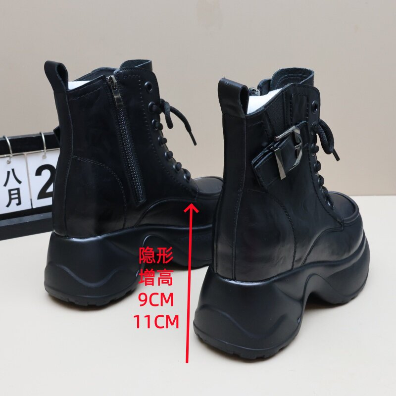 马丁靴女2026春秋单靴英伦风