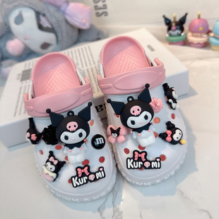 儿童夏季外穿洞洞鞋女款2026新款夏天女童酷洛米拖鞋eva材质轻便