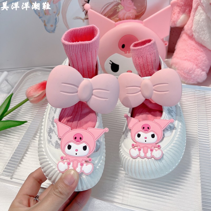 女童春秋软底防滑玛丽珍帆布鞋