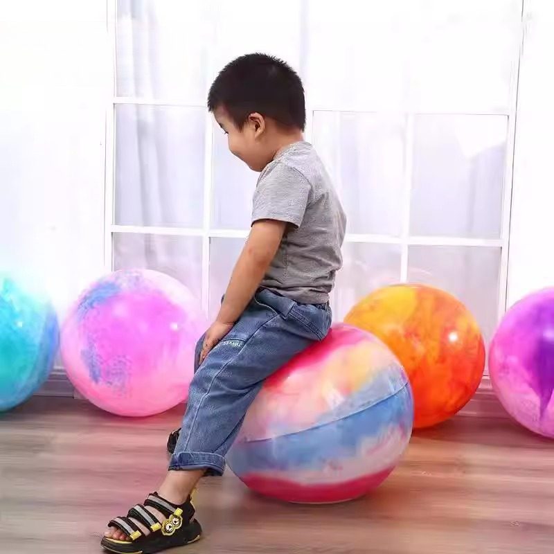 云彩球儿童充气球玩具小孩子室外幼儿园拍拍球小皮球弹力球玩具球,运动/瑜伽/健身/球迷用品,充气水球/戏水球,淘宝优惠券,粉丝福利购,淘宝优惠卷