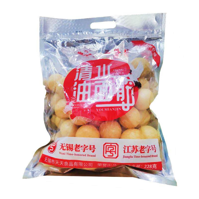 正宗包邮无锡油面 面筋清水面筋可做肉面 面筋可涮火锅228g