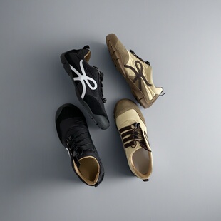 新款罗家休闲鞋真皮拼接德训鞋女透气防滑抽绳运动鞋户外休闲鞋