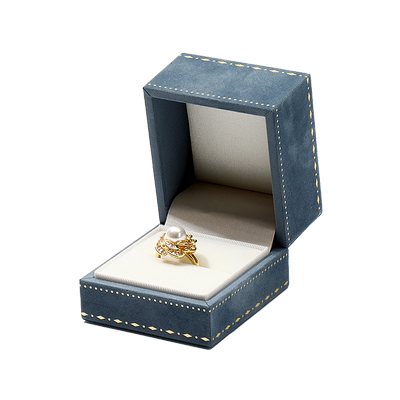 POLOFEST直角花边意式戒指盒礼盒轻奢高档手镯项链耳钉首饰盒