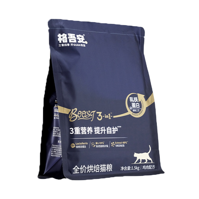 格吾安低温烘焙鲜肉猫粮1.5kg图片