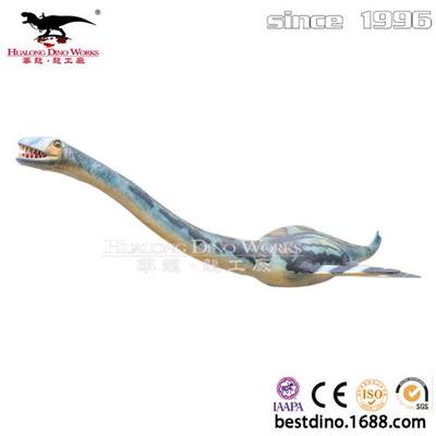 仿真机械电动恐龙模型厂家仿真蛇颈龙侏罗主题公园仿真恐龙摆件