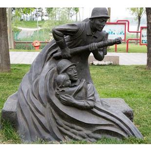 现代人物铸铜雕塑定制城市商业步行街铜像中式民俗真人艺术品摆件