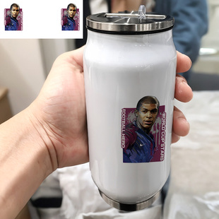 足球贝克汉姆梅西马内尔 C罗运动Q版热销榜真空304不锈钢保温杯子