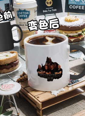 Gallows end硬核摇滚欧美暗黑风重金属朋克核punk纪念黑色变色杯