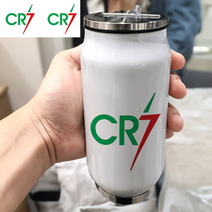 diy尤文图斯尤文18-19赛季足球意甲C罗队真空男款304不锈钢保温杯